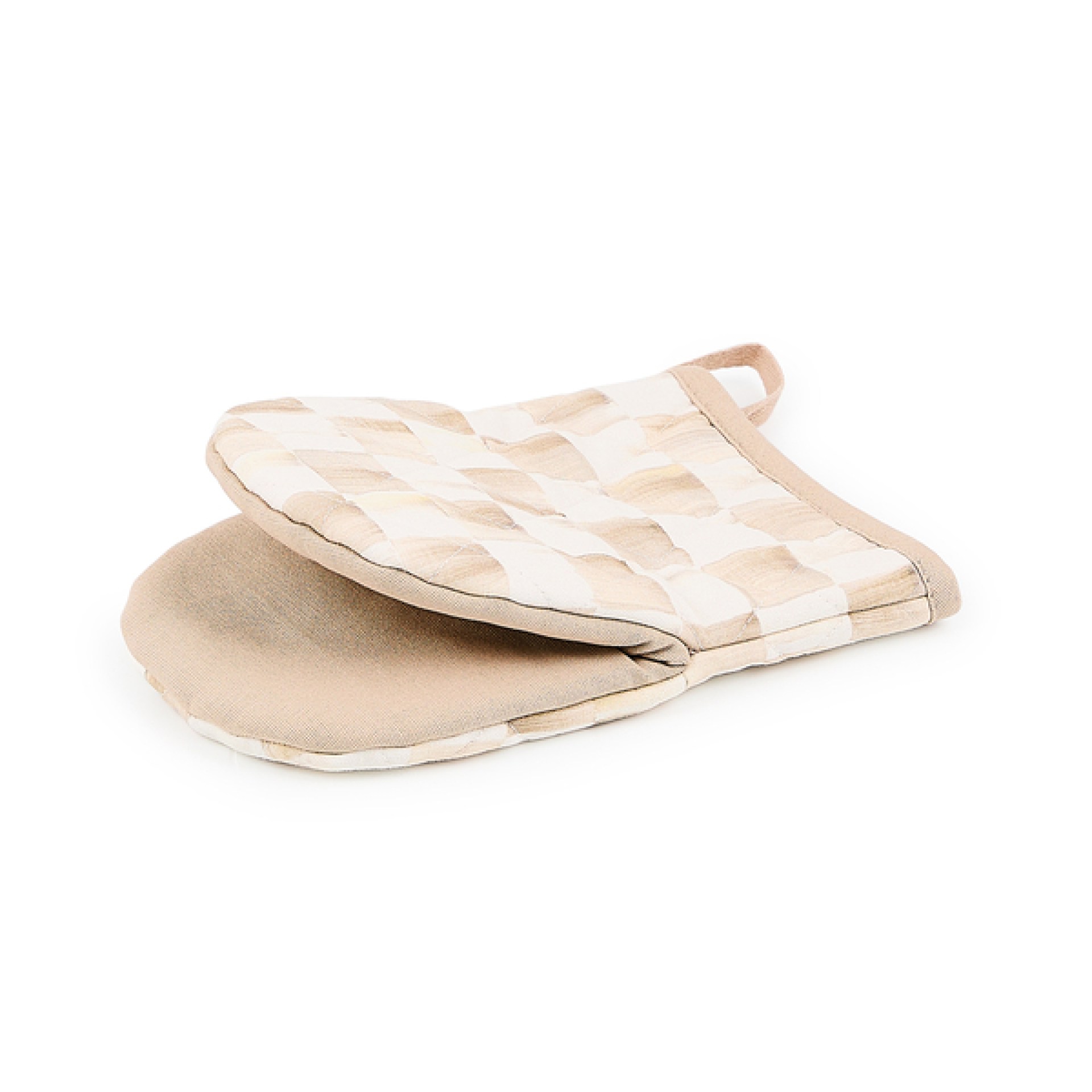 mocha check mini oven mitt 117 mocha check mini oven mitt 117