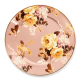 wild rose mauve charger/plate 3 wild rose mauve charger/plate 3