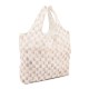 mocha check to go tote 55 mocha check to go tote 55