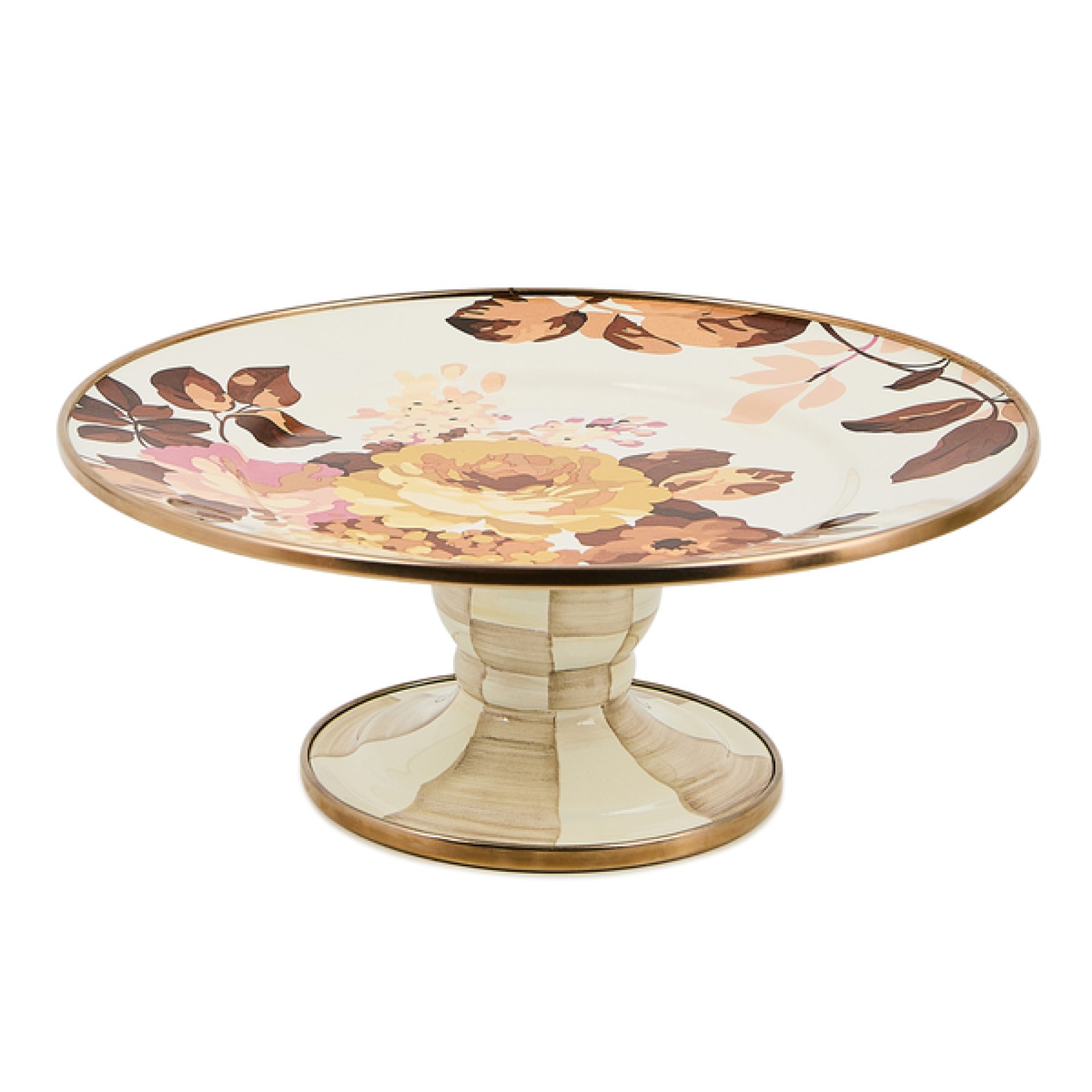 wild rose white mini pedestal platter 148 wild rose white mini pedestal platter 148