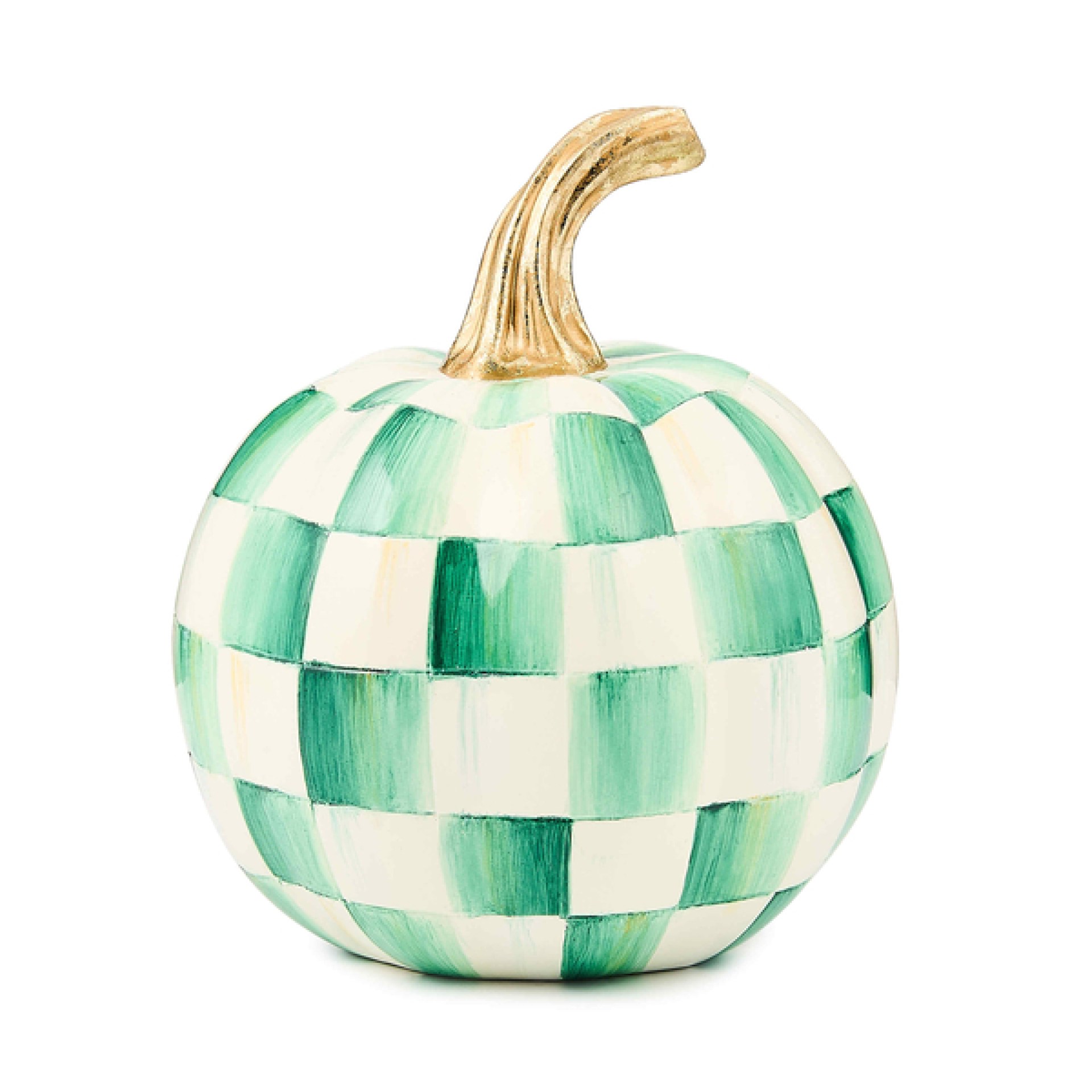 emerald check mini pumpkin 124 emerald check mini pumpkin 124