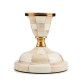 mocha check short candlestick 160 mocha check short candlestick 160