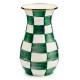emerald check tall vase 68 emerald check tall vase 68