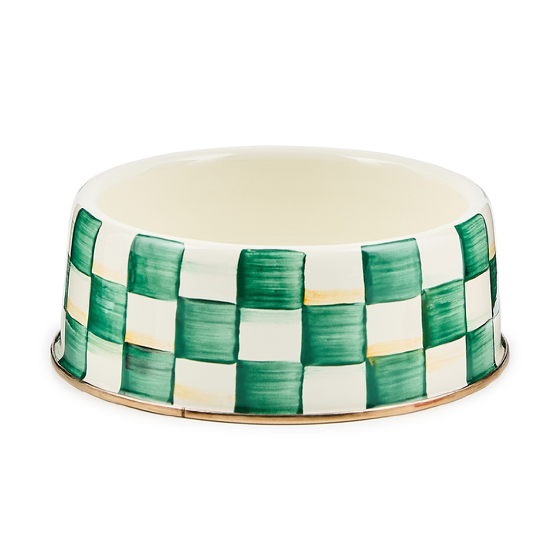 emerald check large pet dish 93 emerald check large pet dish 93