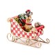 check it out dog sleigh figurine 61 check it out dog sleigh figurine 61