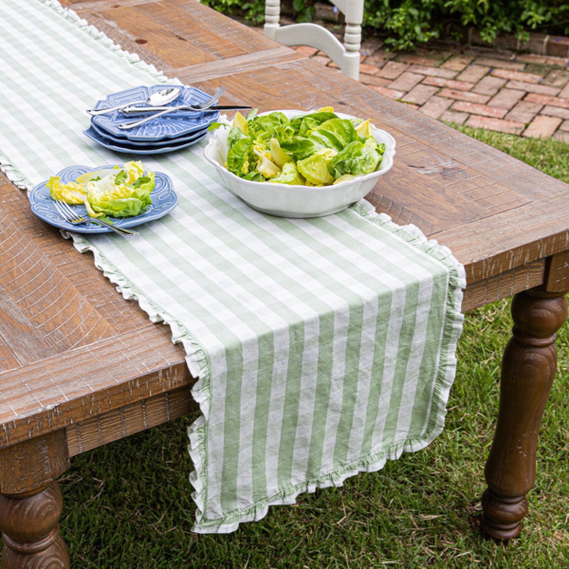 Gingham Ruffle 18 Gingham Ruffle 18