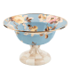 wild rose slate large compote 15 wild rose slate large compote 15