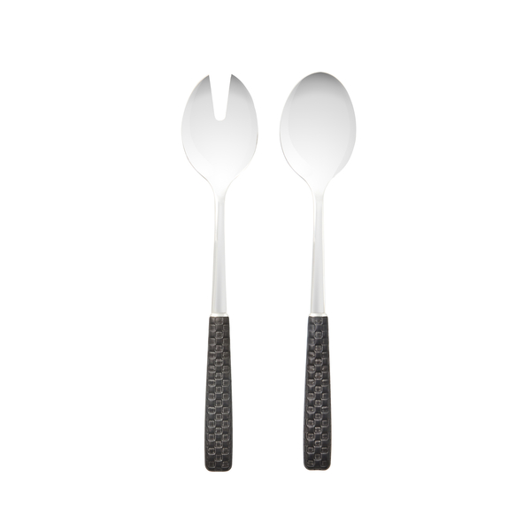 everyday black salad serving set 51 everyday black salad serving set 51
