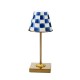 royal check led rechargeable cafe table lamp 203 royal check led rechargeable cafe table lamp 203