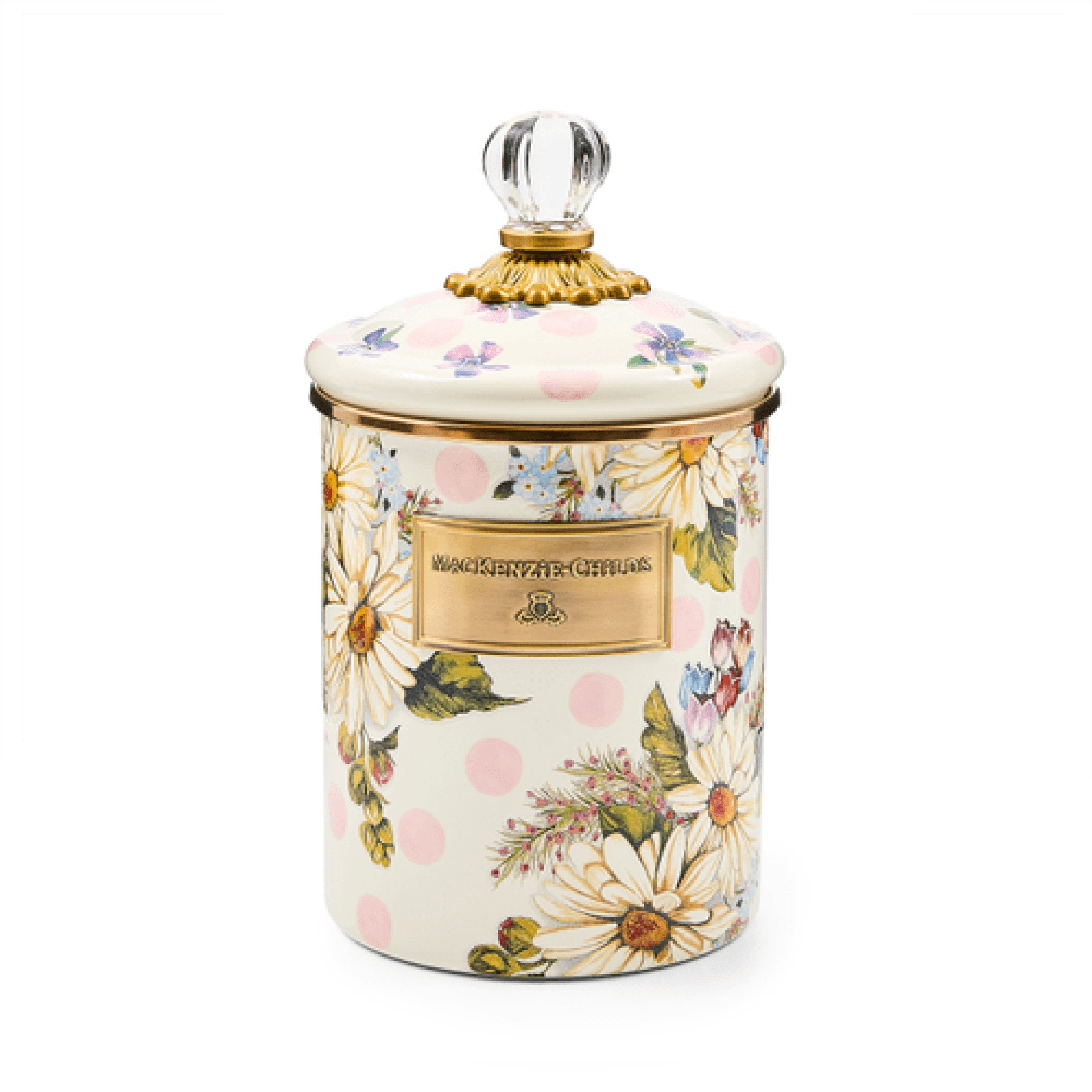 wildflowers pink medium canister 65 wildflowers pink medium canister 65