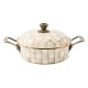 mocha check 3 qt. casserole 33 mocha check 3 qt. casserole 33