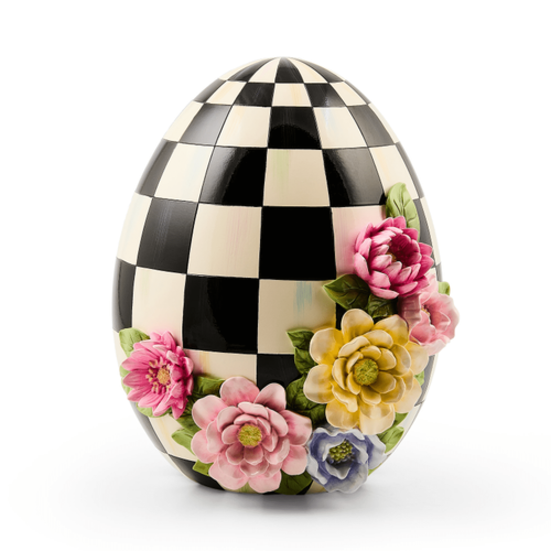 frolic spring floral tabletop egg 41 frolic spring floral tabletop egg 41