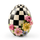frolic spring floral tabletop egg 41 frolic spring floral tabletop egg 41