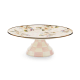 wildflowers pink large pedestal platter 64 wildflowers pink large pedestal platter 64