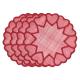 Heart Placemat Set/4 - Pink 36 Heart Placemat Set/4 - Pink 36