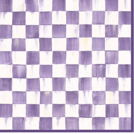 violet check dinner paper napkins 26 violet check dinner paper napkins 26