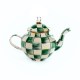 emerald check 4 cup teapot 39 emerald check 4 cup teapot 39
