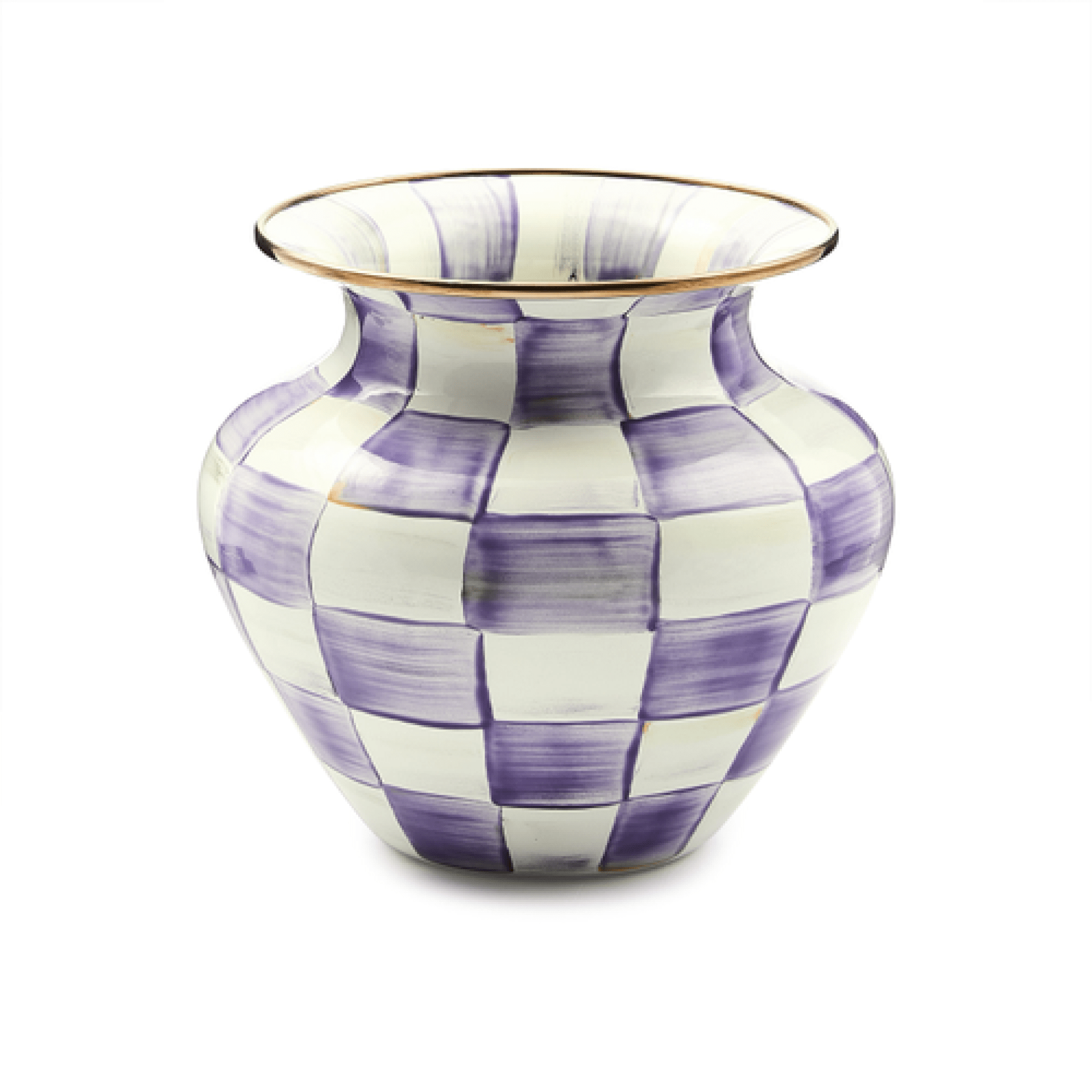 violet check large vase 127 violet check large vase 127