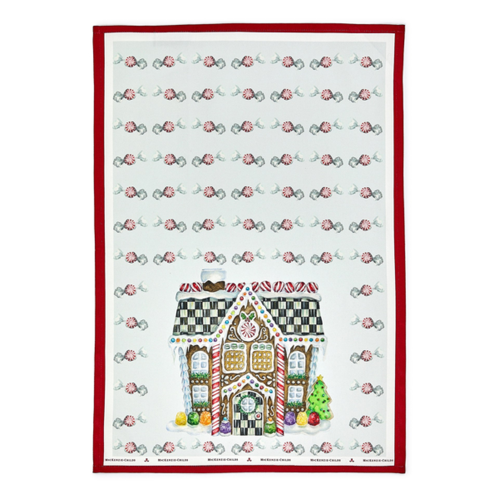 gingerbread house dish towel 164 gingerbread house dish towel 164