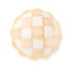 mocha check petit four round knob 18 mocha check petit four round knob 18