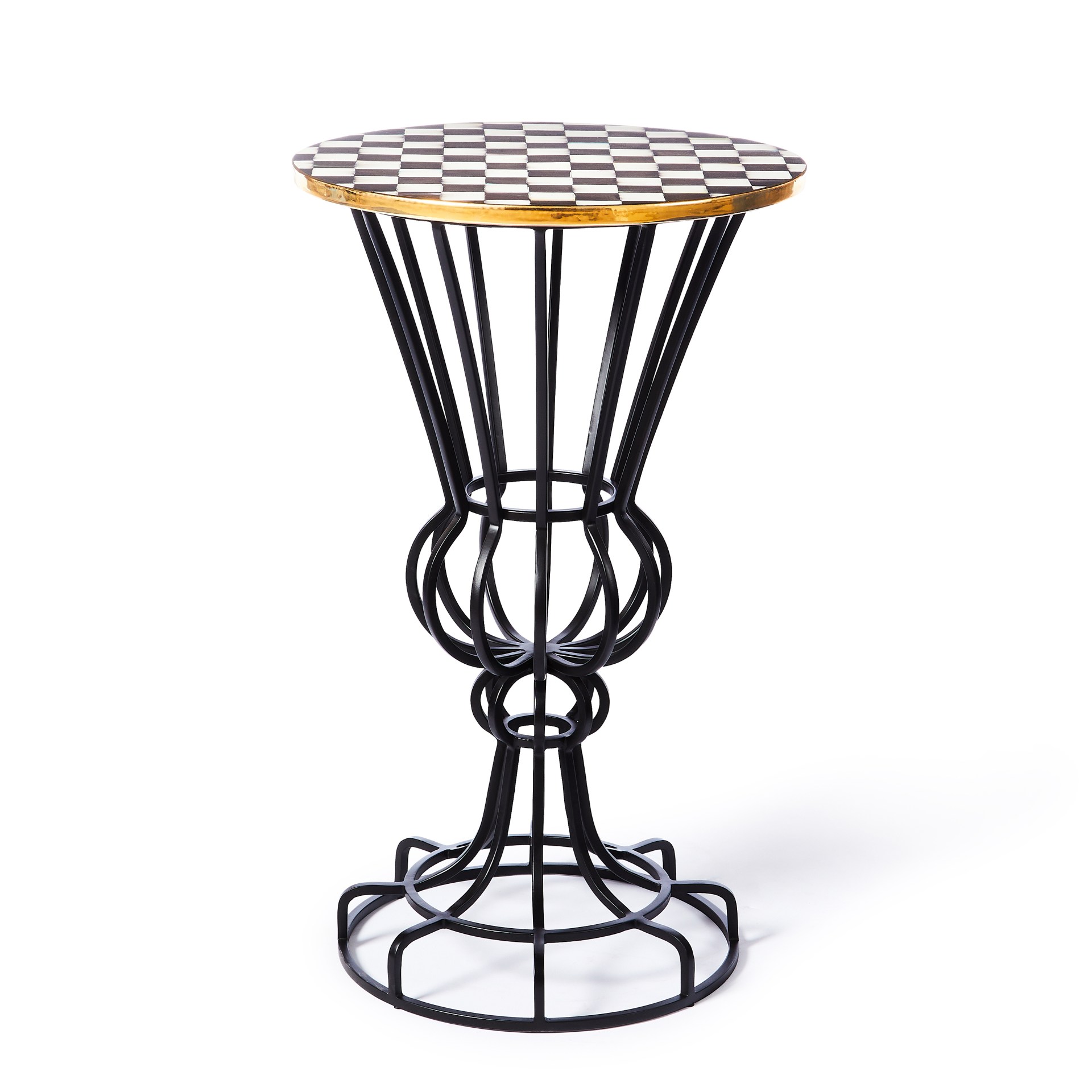 courtly check pedestal accent table 313 courtly check pedestal accent table 313