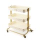 mocha check 3-tier kitchen cart 30 mocha check 3-tier kitchen cart 30