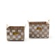 mocha textured check baskets, set of 2 15 mocha textured check baskets, set of 2 15
