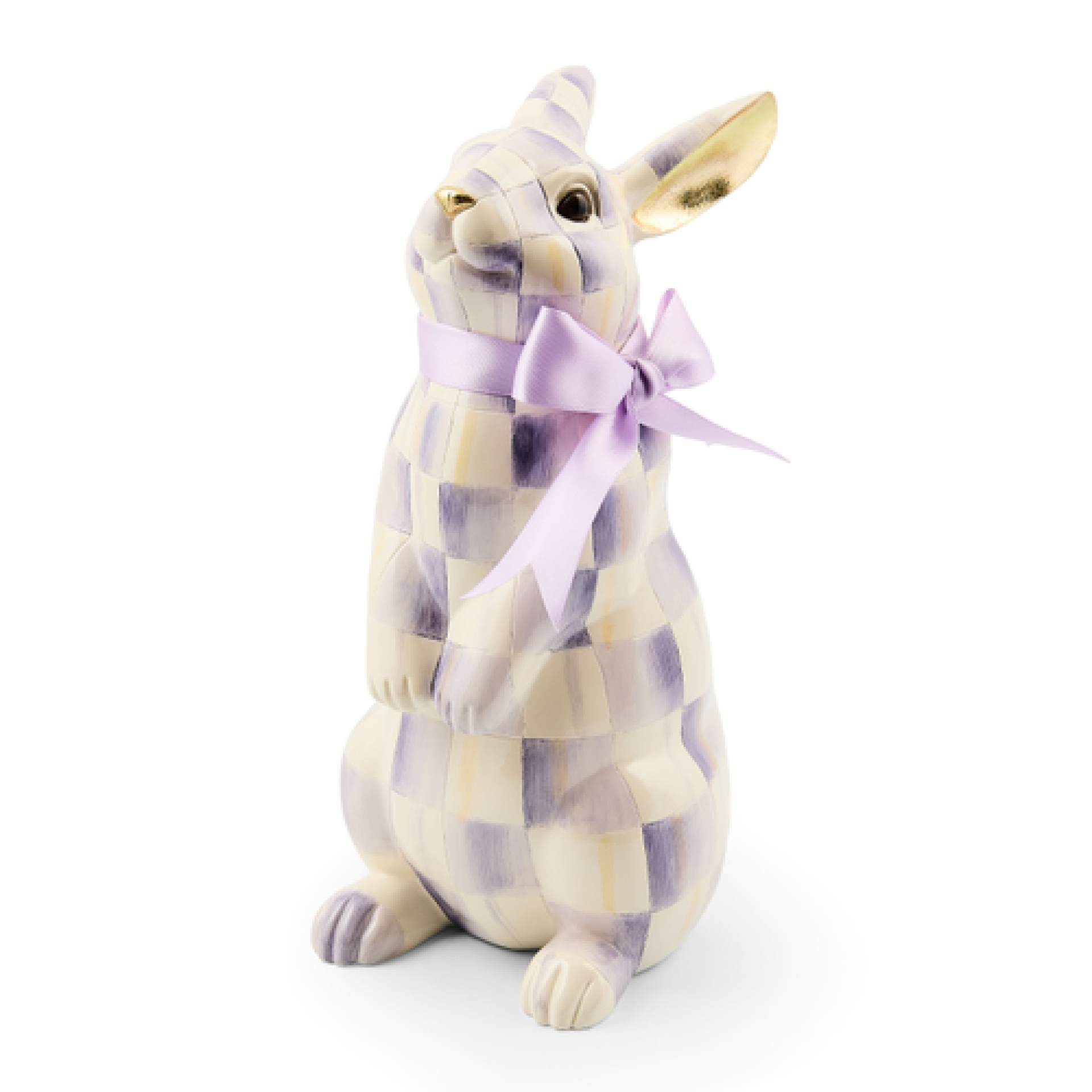 violet check standing bunny 8 violet check standing bunny 8
