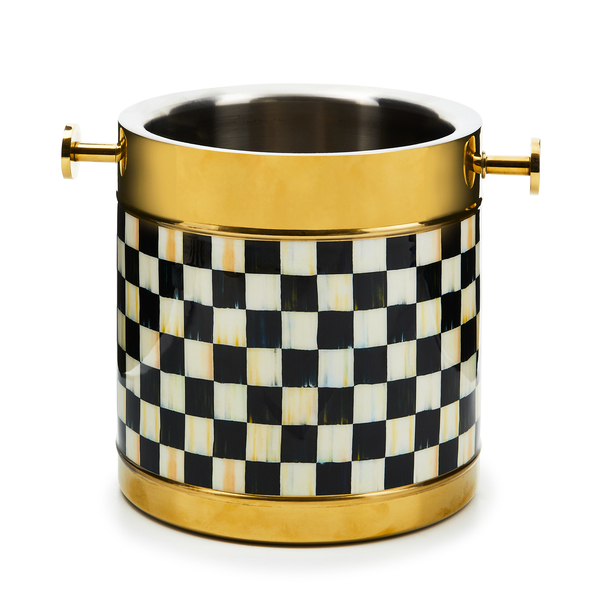 courtly check 3260 gold ice bucket 9 courtly check 3260 gold ice bucket 9