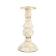 mocha check large pillar candlestick 161 mocha check large pillar candlestick 161
