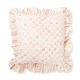rosy check ruffle throw pillow 185 rosy check ruffle throw pillow 185