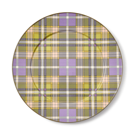 tartan violet serving platter 76 tartan violet serving platter 76