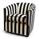 marquee black stripe chenille swivel chair 14 marquee black stripe chenille swivel chair 14