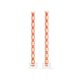 check pink dinner candles, set of 2 6 check pink dinner candles, set of 2 6