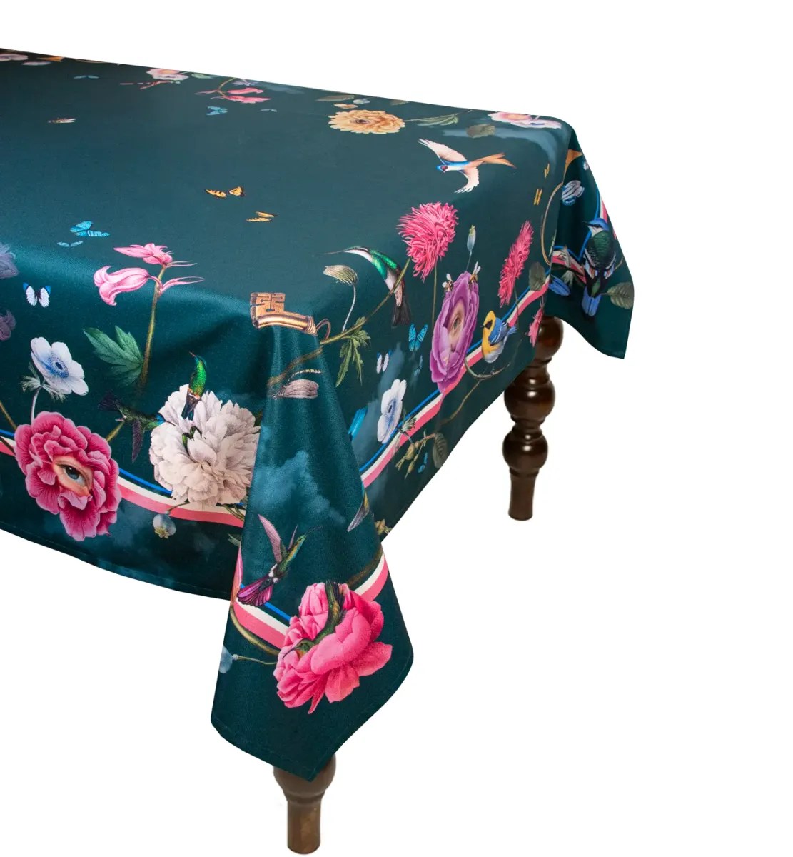 TABLECLOTH GREEN POLLEN MELODY 150 X 150 CMS 31 TABLECLOTH GREEN POLLEN MELODY 150 X 150 CMS 31