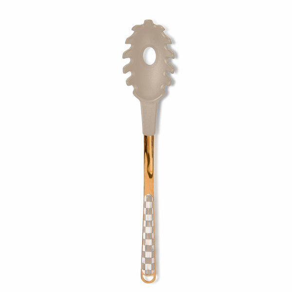 mocha check pasta spoon 10 mocha check pasta spoon 10
