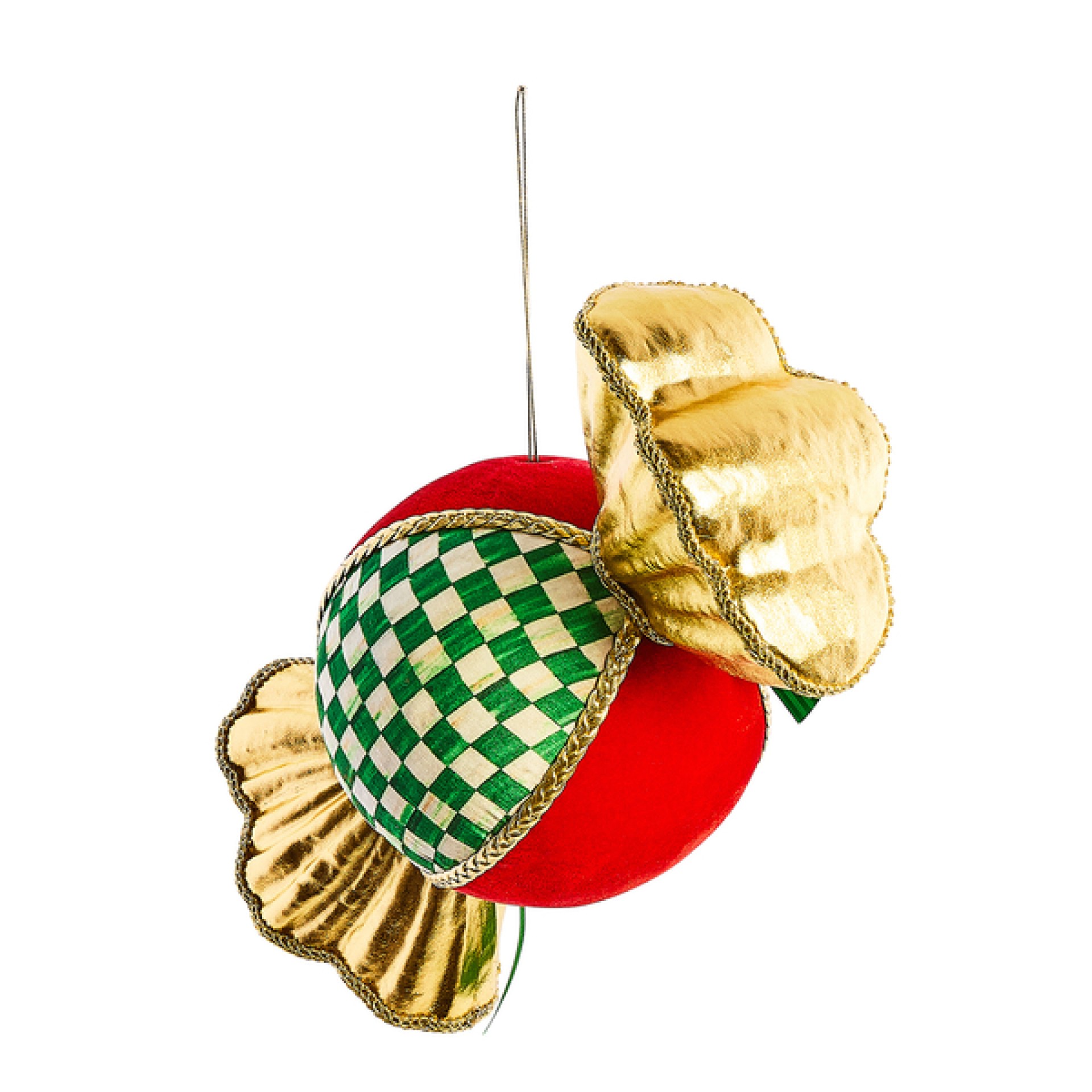 check it out green check candy fabric ornament 78 check it out green check candy fabric ornament 78