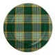 tartan green charger plate 69 tartan green charger plate 69
