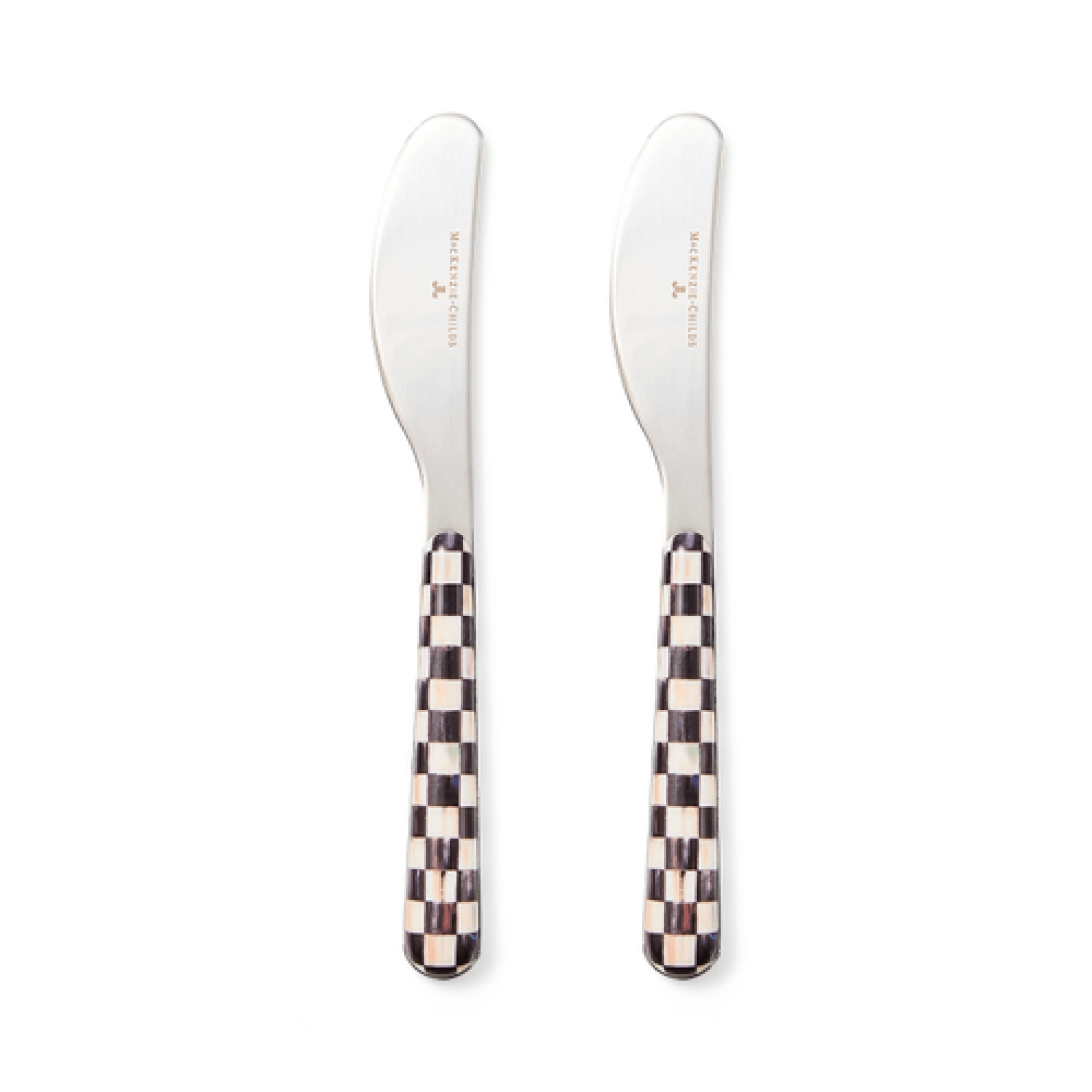 courtly check bistro spreaders, set of 2 8 courtly check bistro spreaders, set of 2 8