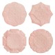 Jardins Du Monde Dessert/Salad Plate Assorted Set/4 - Blush 11 Jardins Du Monde Dessert/Salad Plate Assorted Set/4 - Blush 11