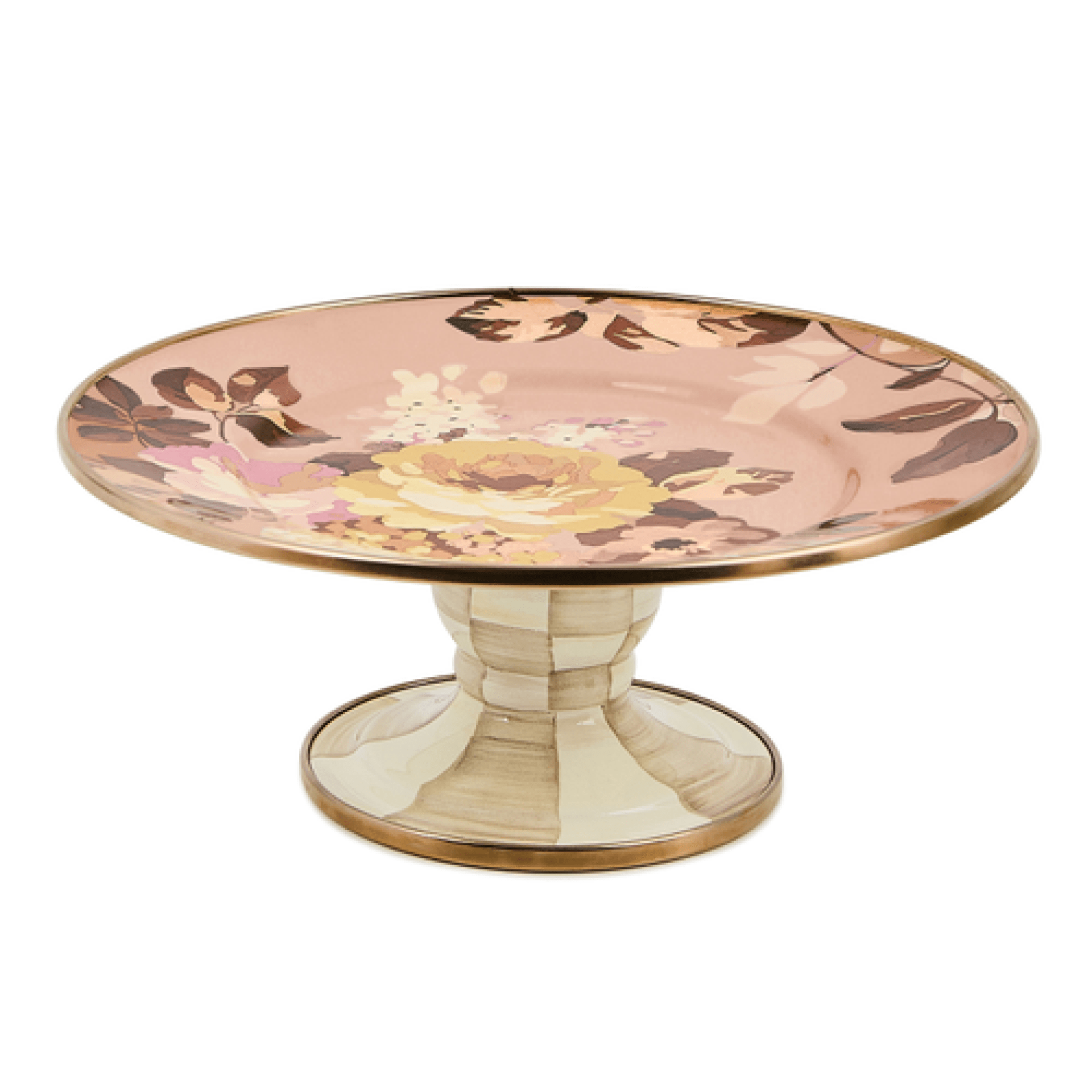 wild rose mauve mini pedestal platter 49 wild rose mauve mini pedestal platter 49