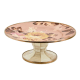 wild rose mauve mini pedestal platter 49 wild rose mauve mini pedestal platter 49