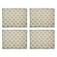 grey sinamay placemats, set of 4 41 grey sinamay placemats, set of 4 41
