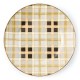 tartan mocha dinner plate 21 tartan mocha dinner plate 21