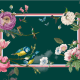 PLACEMAT GREEN POLLEN MELODY 13 PLACEMAT GREEN POLLEN MELODY 13