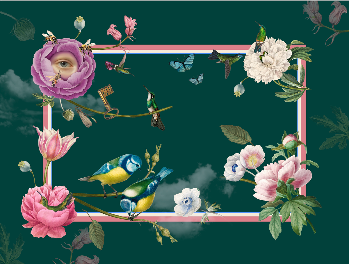 PLACEMAT GREEN POLLEN MELODY 13 PLACEMAT GREEN POLLEN MELODY 13