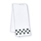 hand towel with grey check border 117 hand towel with grey check border 117