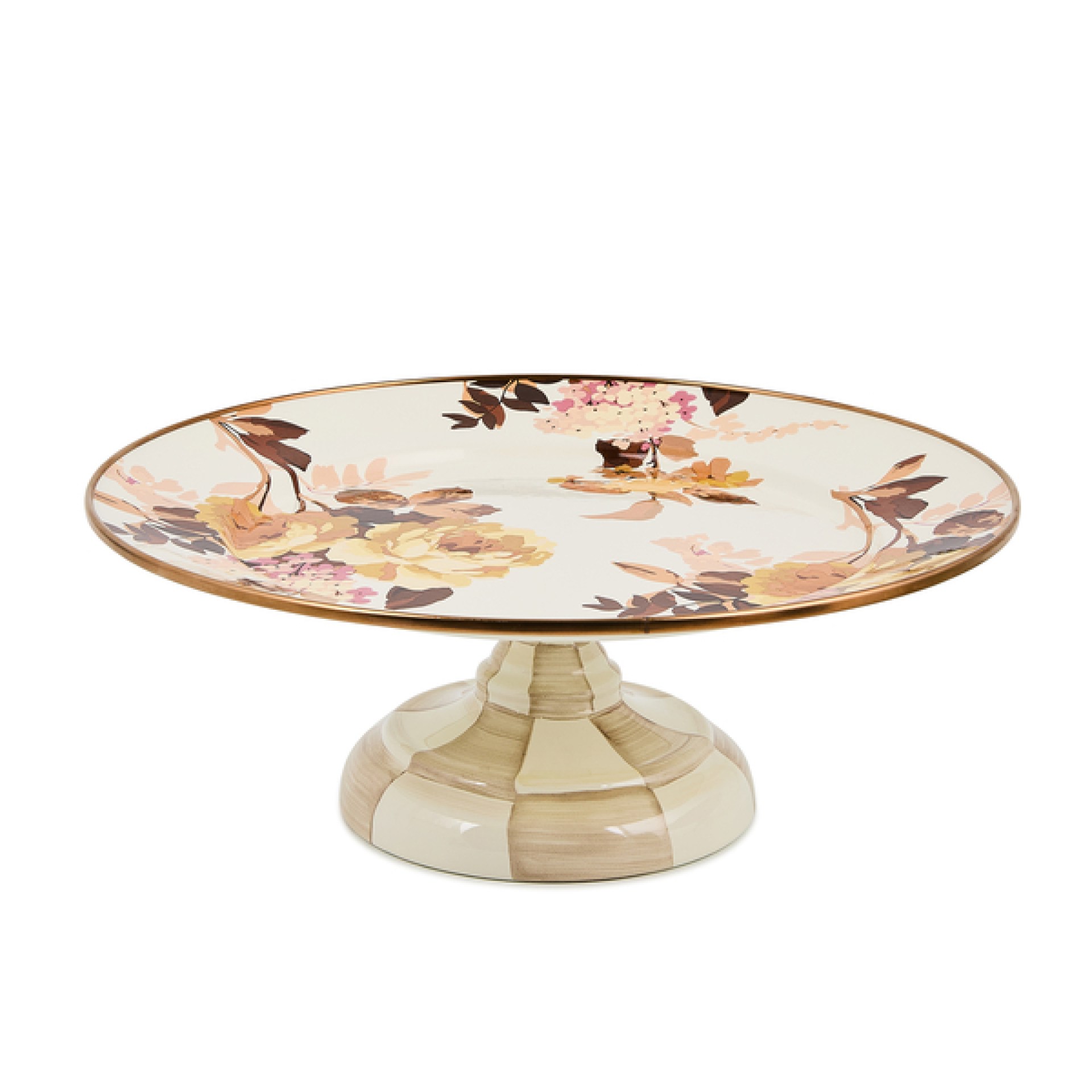 wild rose white small pedestal platter 145 wild rose white small pedestal platter 145