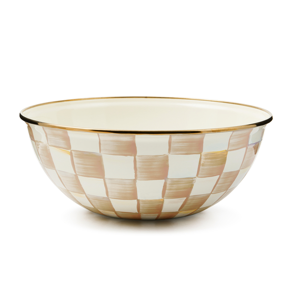 mocha check medium everyday bowl 70 mocha check medium everyday bowl 70