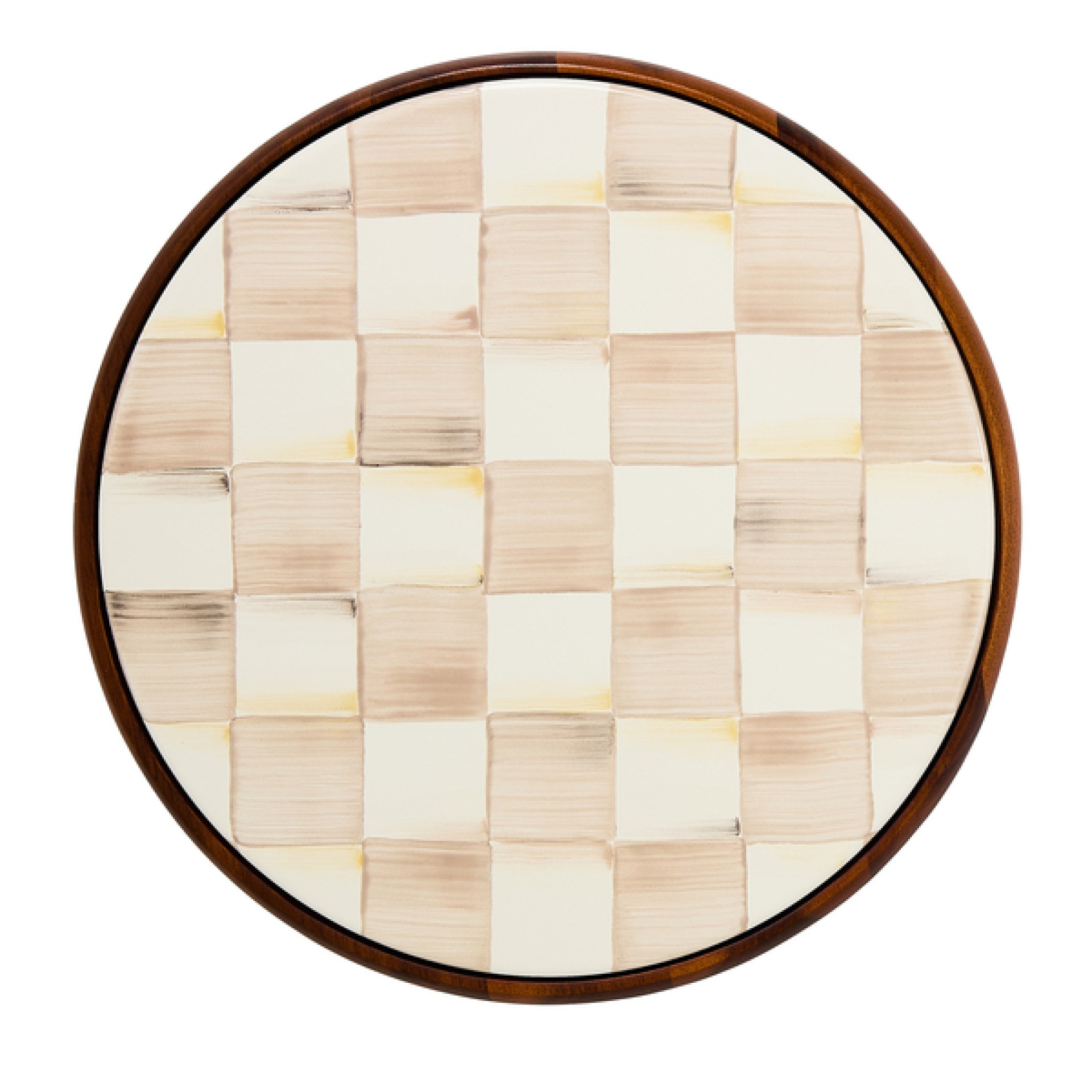 mocha check large trivet 50 mocha check large trivet 50